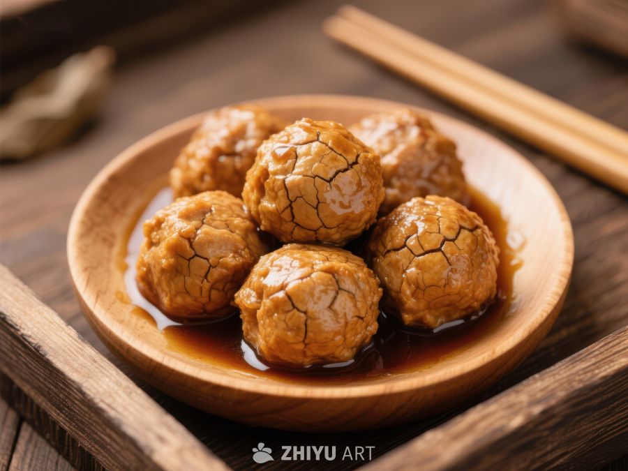 酱香肉丸，传统美食 262