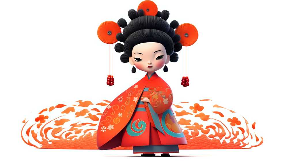 中国风戏曲人物