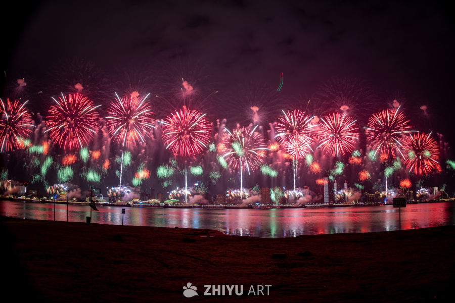 2025南昌迎春烟花晚会
