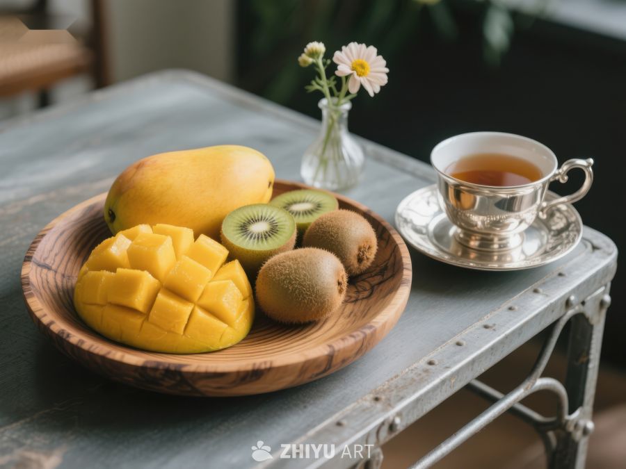 水果茶点，静谧时光 553
