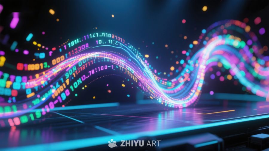数字流光：科技数据的视觉艺术 519