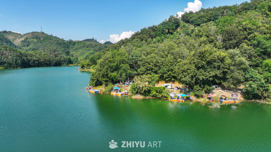 航拍贵州兴义万峰湖 南盘江畔山水 18