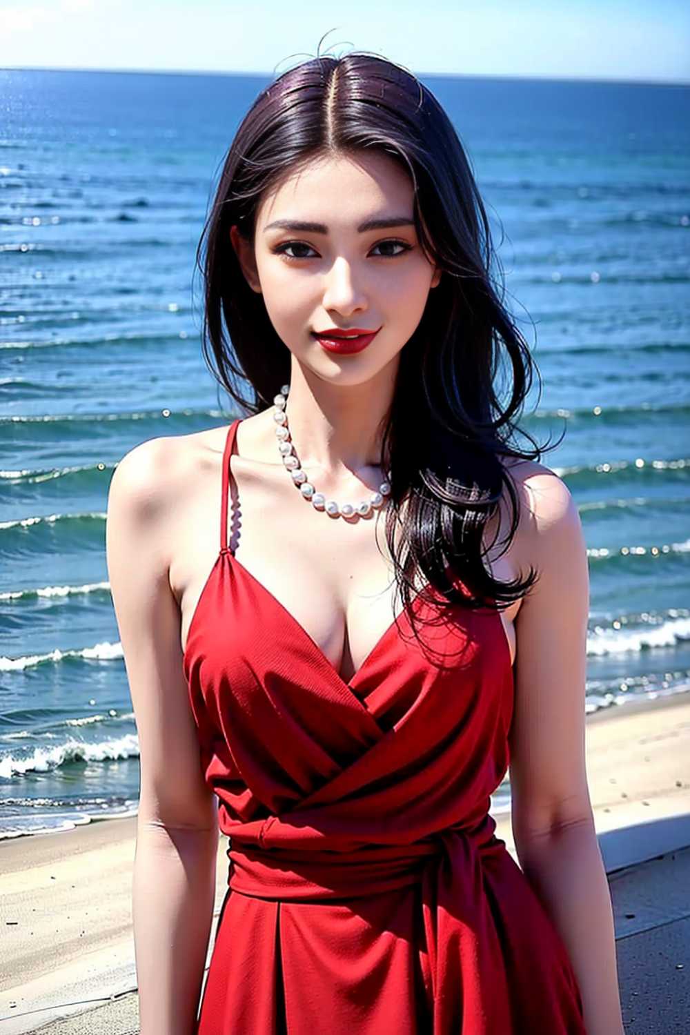 沙滩美女