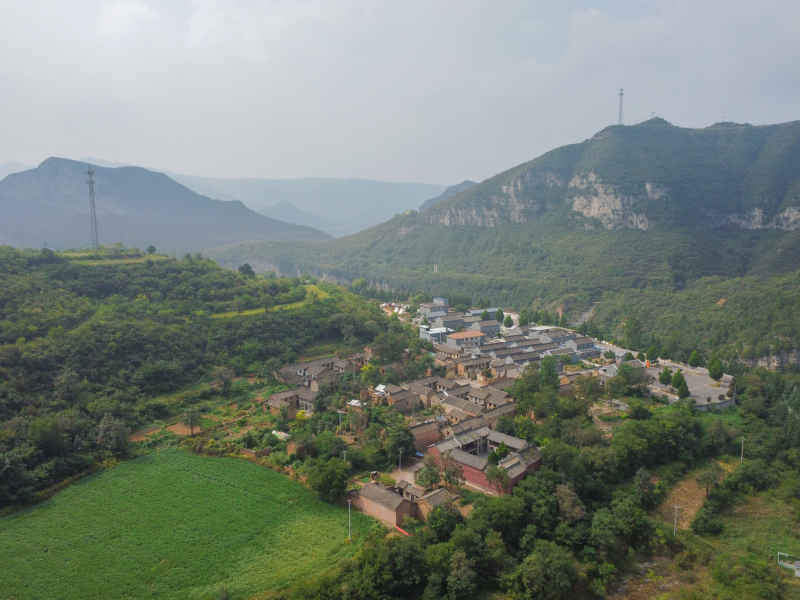 航拍山西晋城古建风光 35