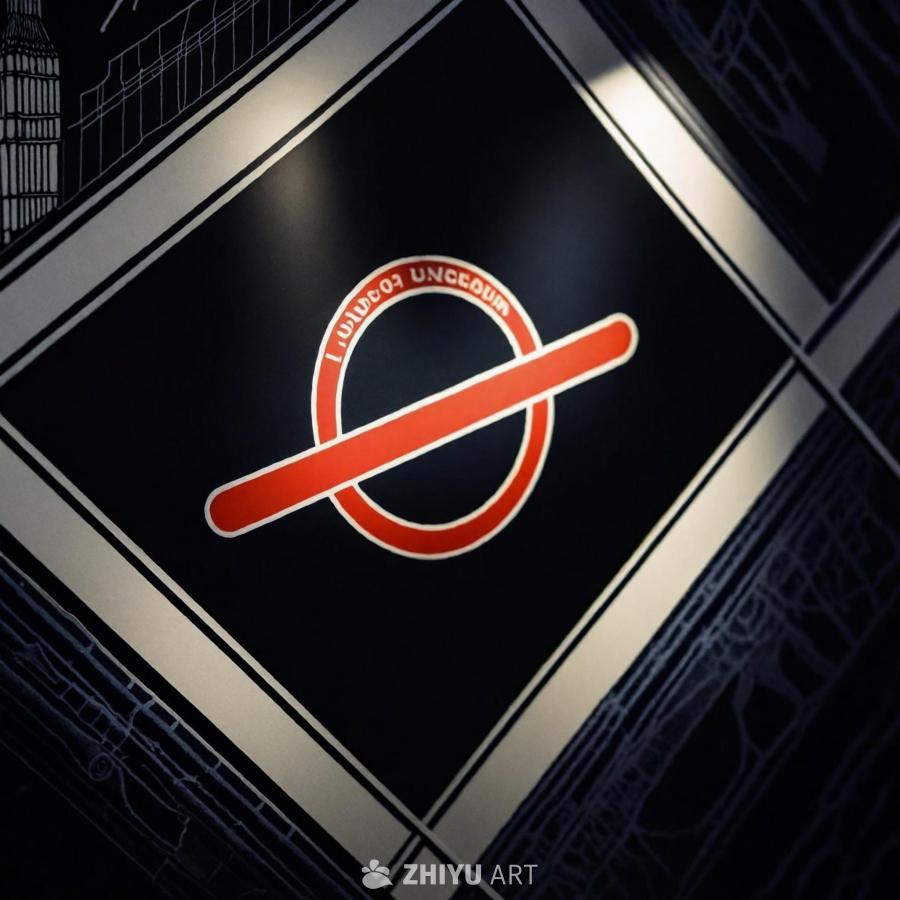壁纸上是伦敦地铁地图，也就是英国伦敦的公共交通系统