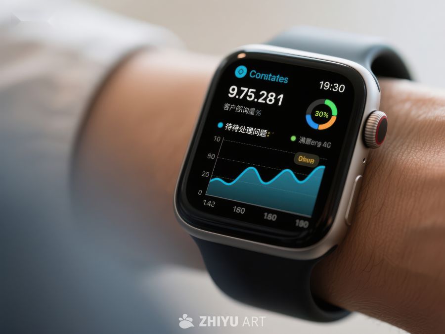 智能手表显示健康数据 466