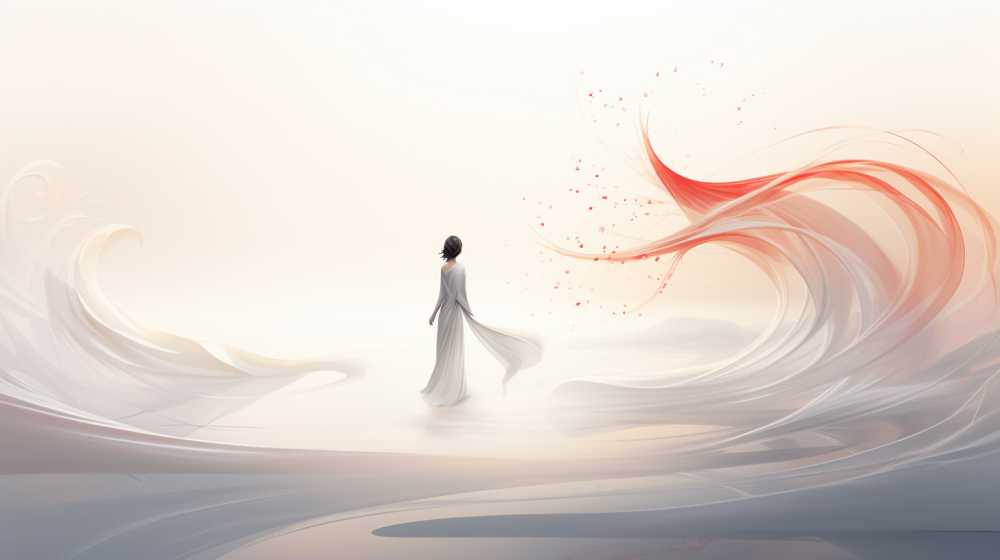 艺术浅白色唯美背景图99
