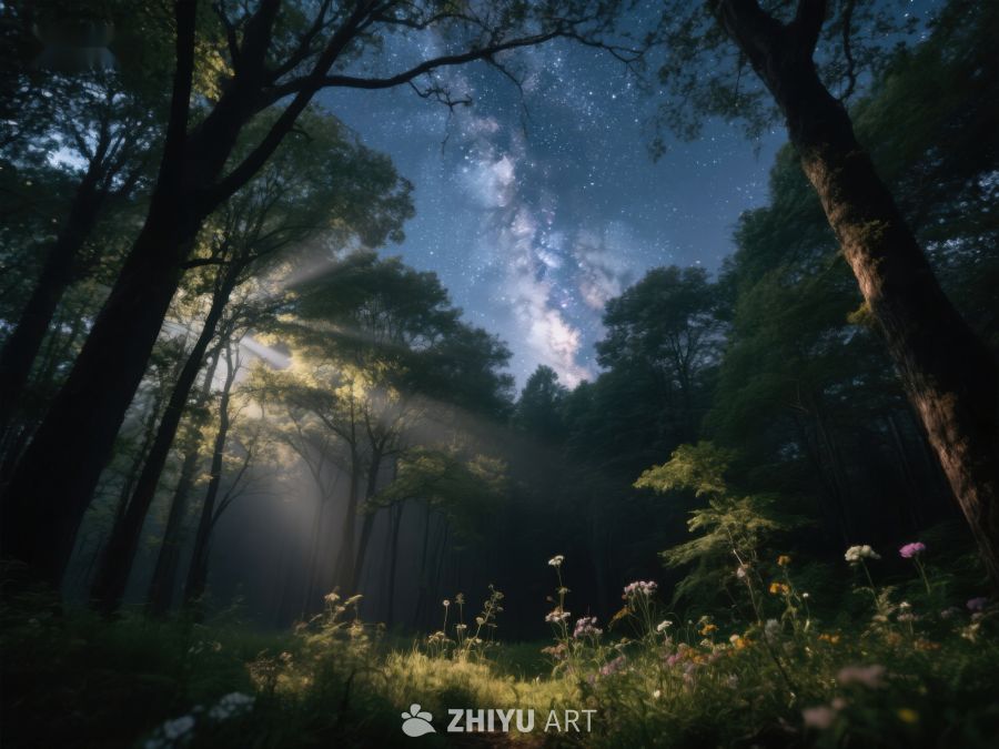 星空下的森林秘境 194