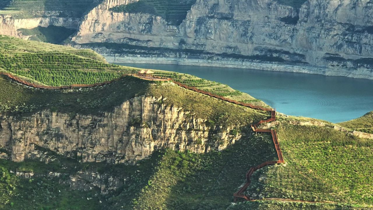 山西老牛湾航拍 9