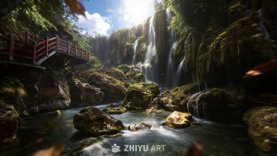 当我把自己拍的照片做成游戏CG画面！