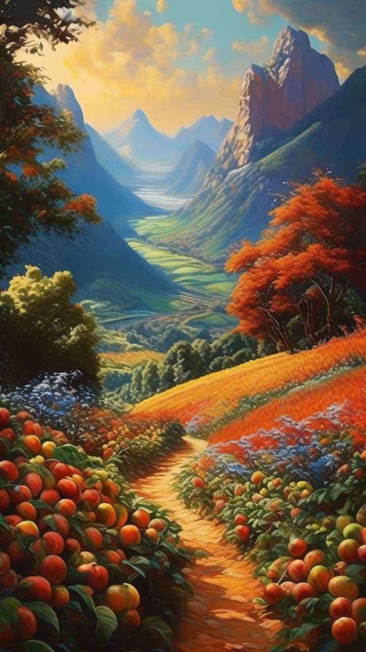 人惊叹的山水画插画 7