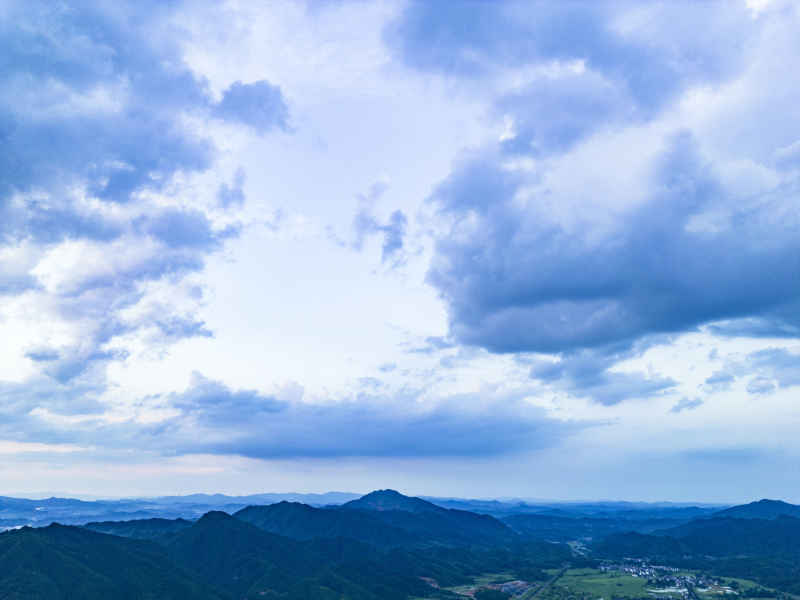 祖国壮丽河山航拍摄影图  