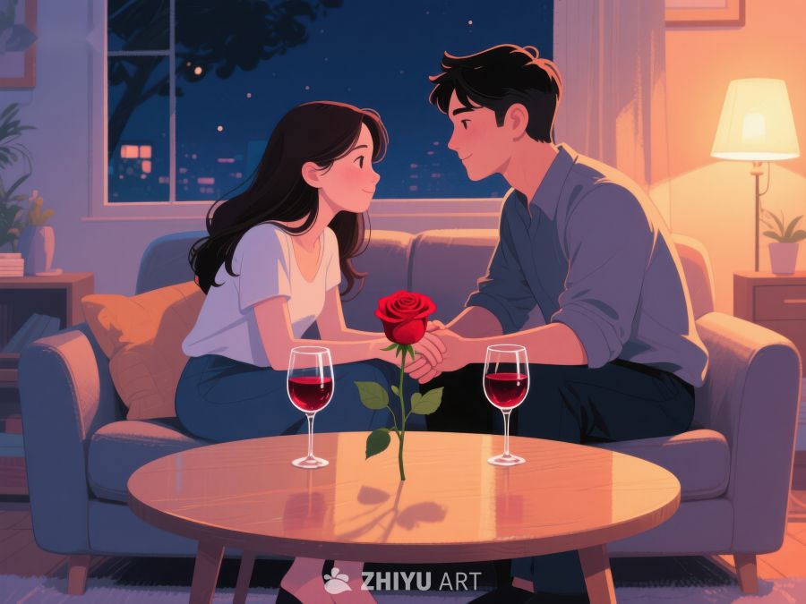 温馨夜晚的浪漫约会 828