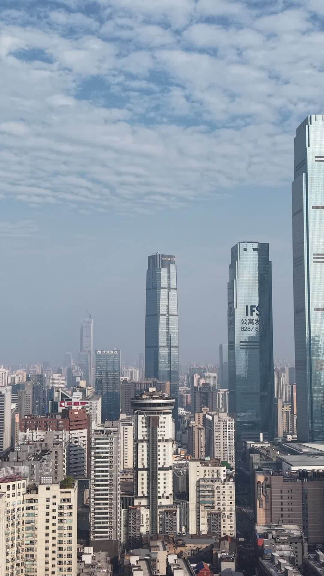 现代都市的壮丽景色