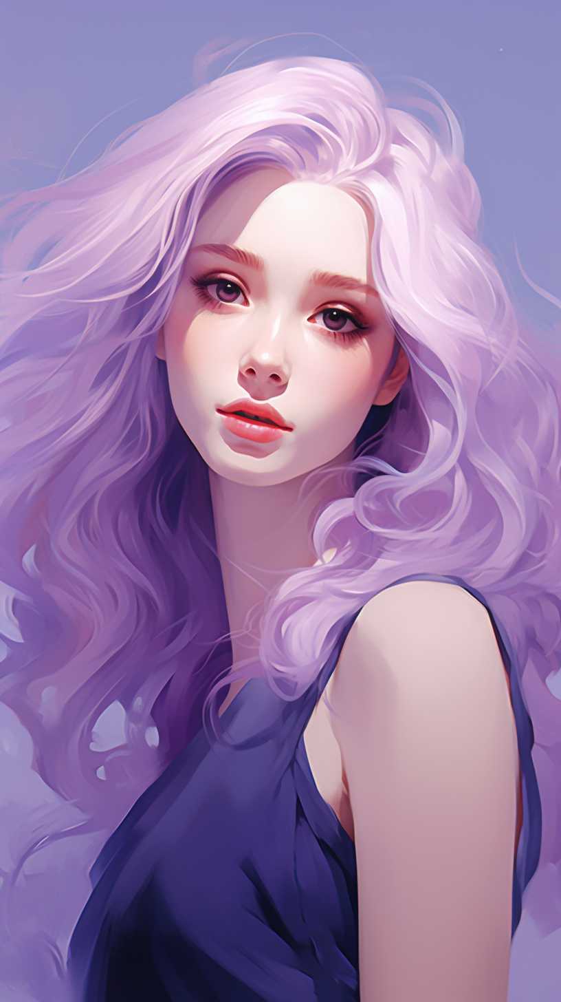 紫色艺术唯美背景
