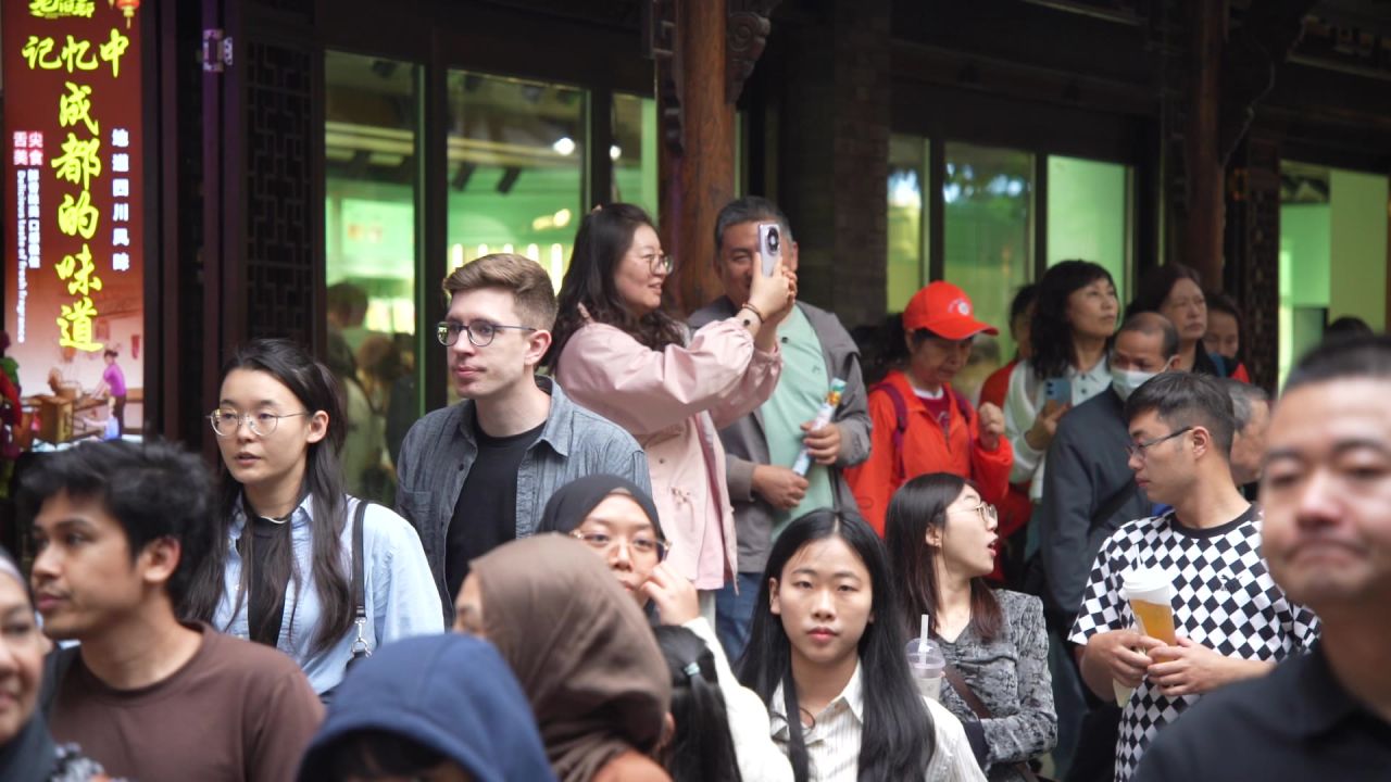 成都宽窄巷子city walk 9