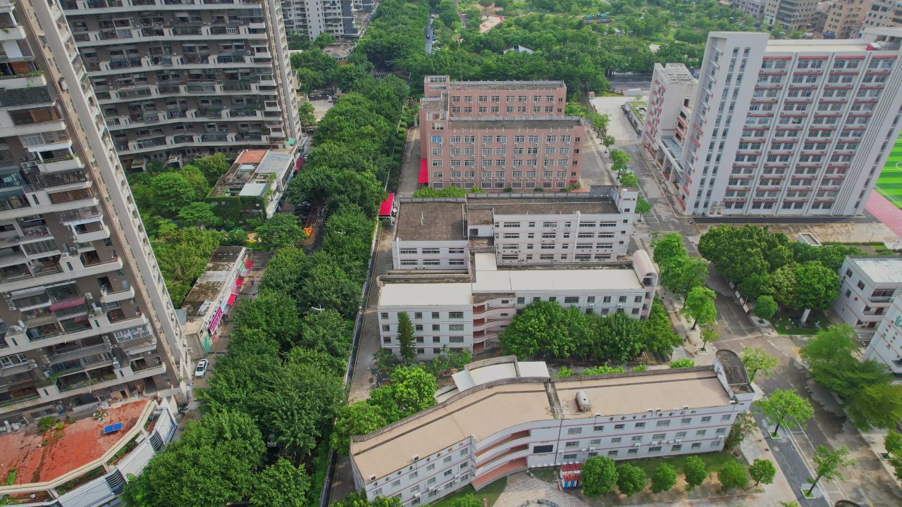航拍厦门第二外国语学校 9