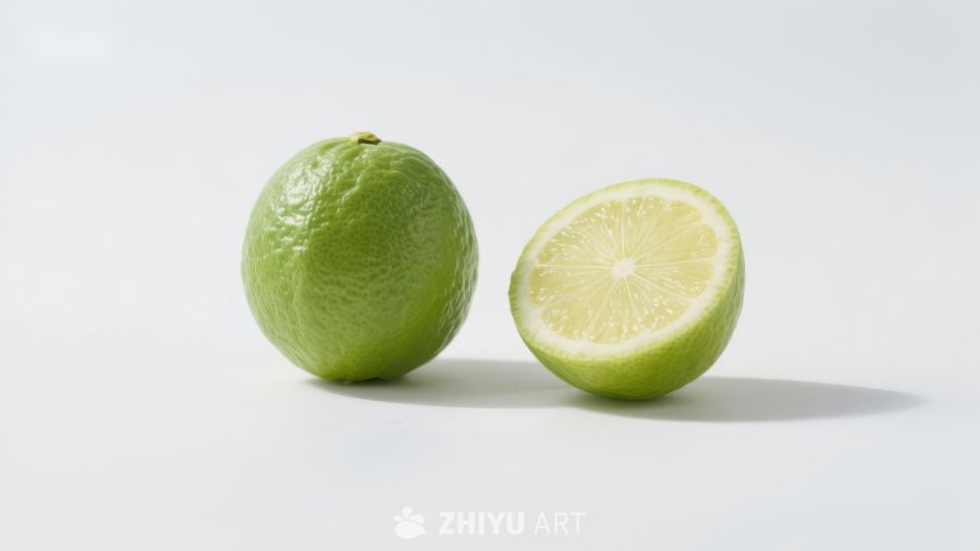 青柠与切片，清新自然