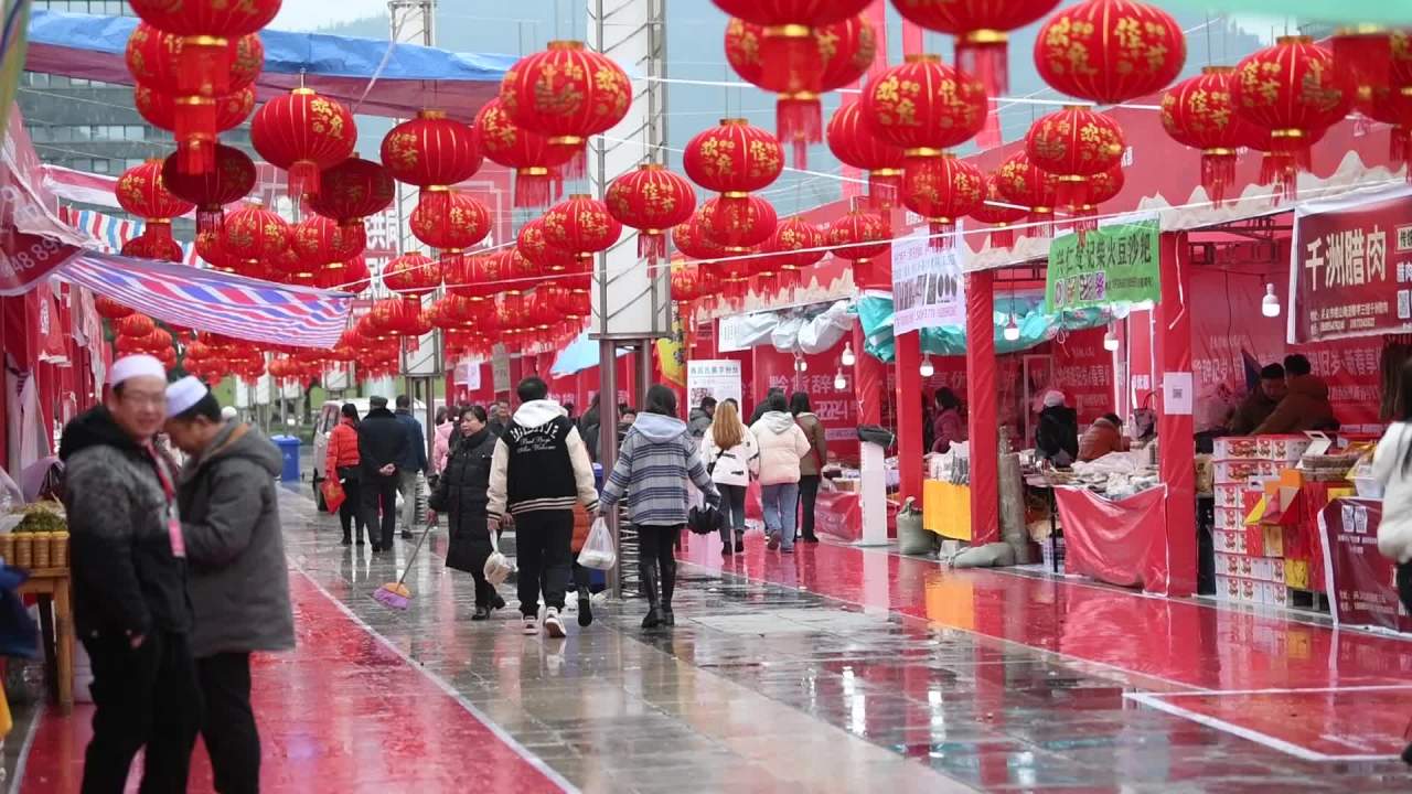 春节年货市场  春节年货节