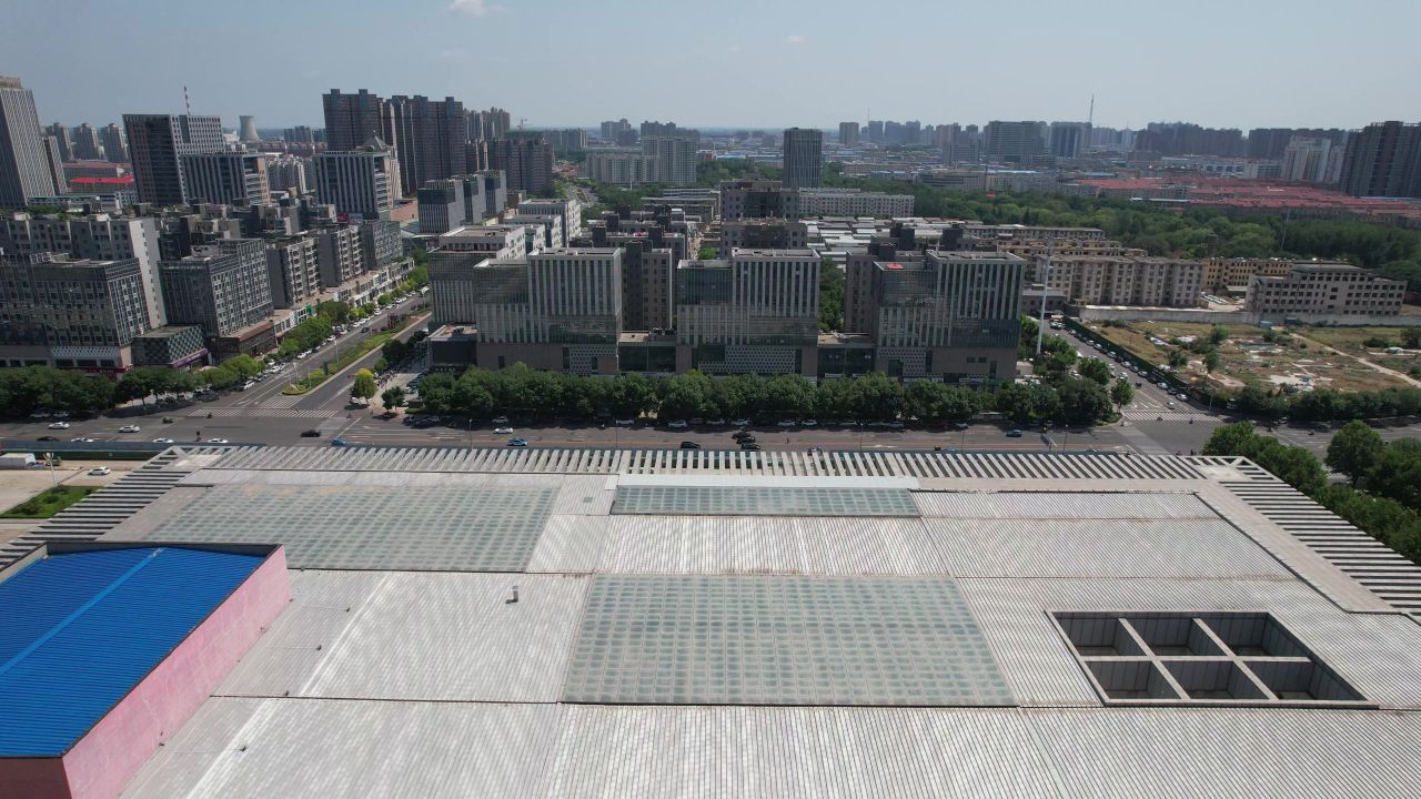 河南许昌博物馆大剧院航拍
