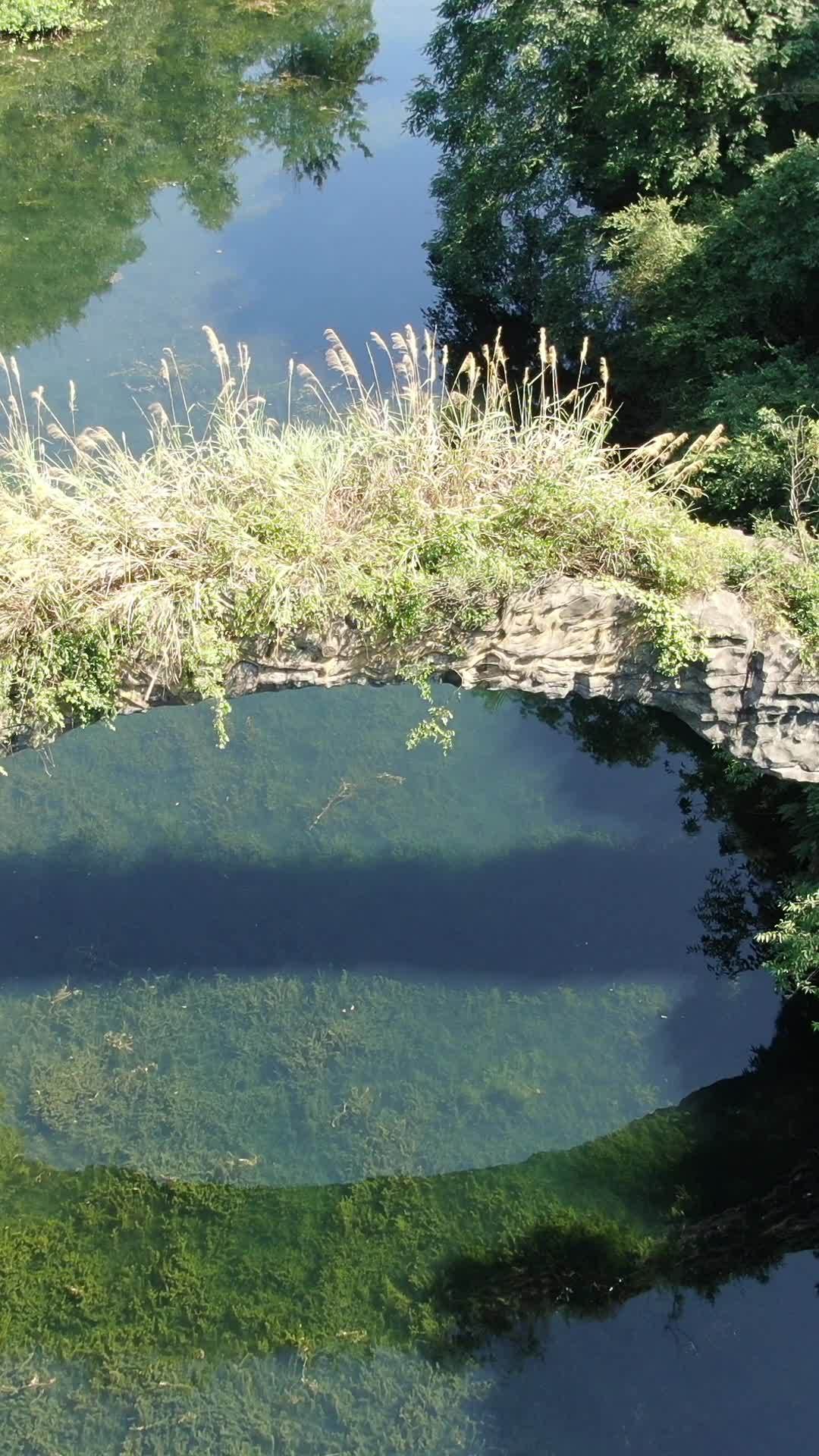 湖畔静谧时光