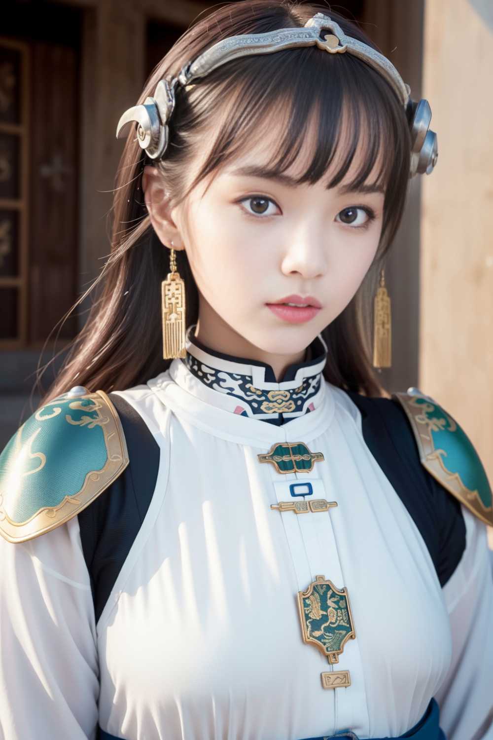 铠甲美女