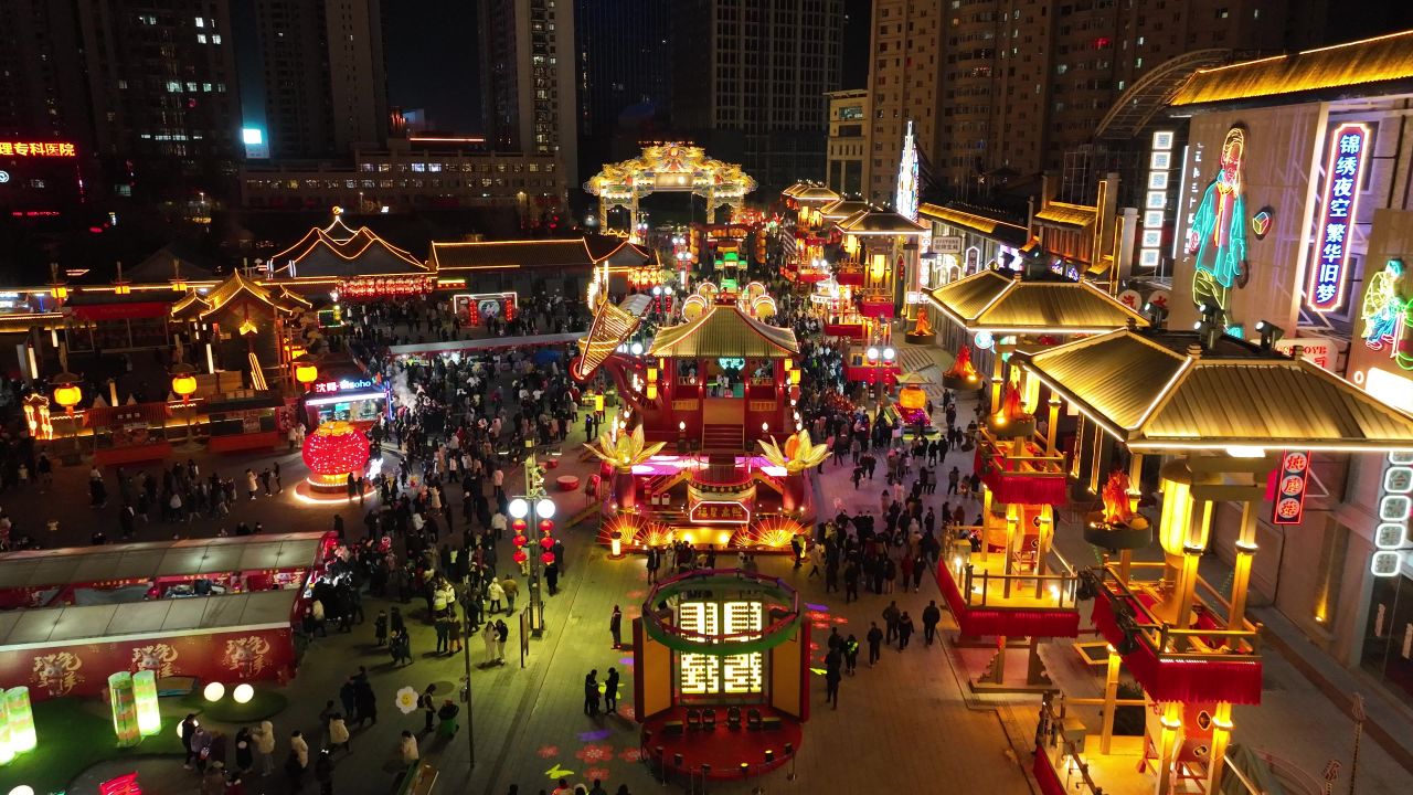 2023沈阳老北市场新年元宵灯会03