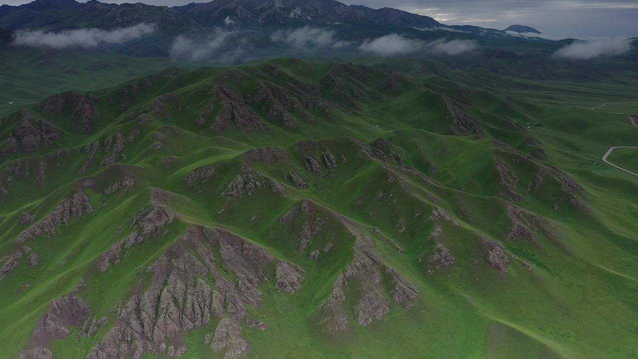 山间云海