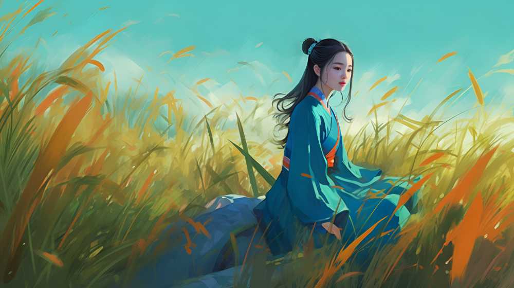 草地上的叶子是绿色的