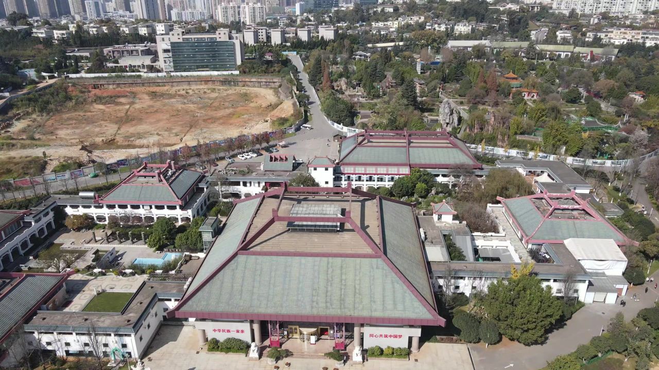 广西南宁世界博览园航拍