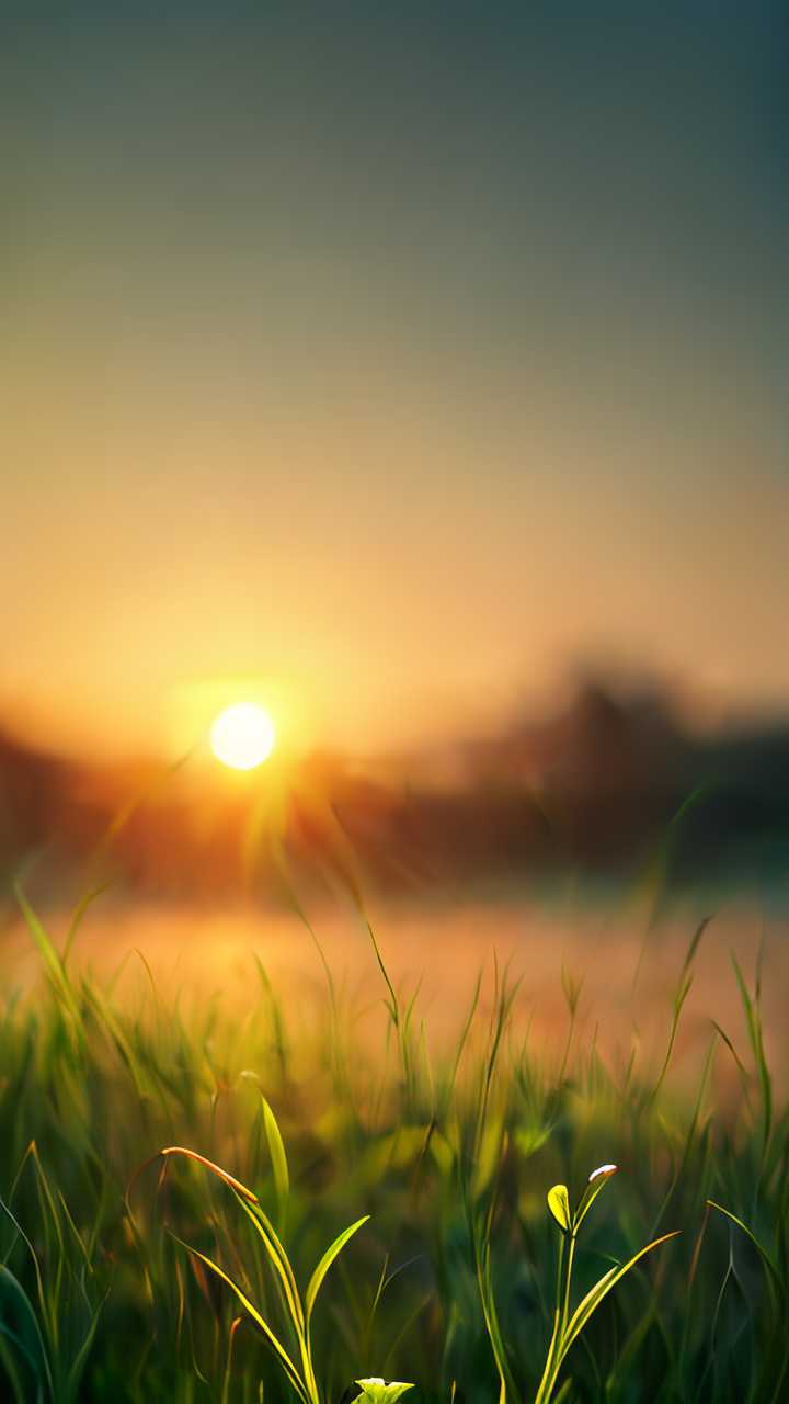 太阳下的小花小草