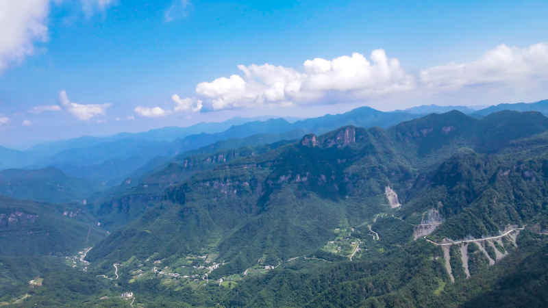祖国大好河山航拍摄影图