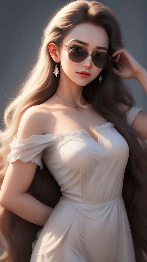 美女身材好看穿什么都好看