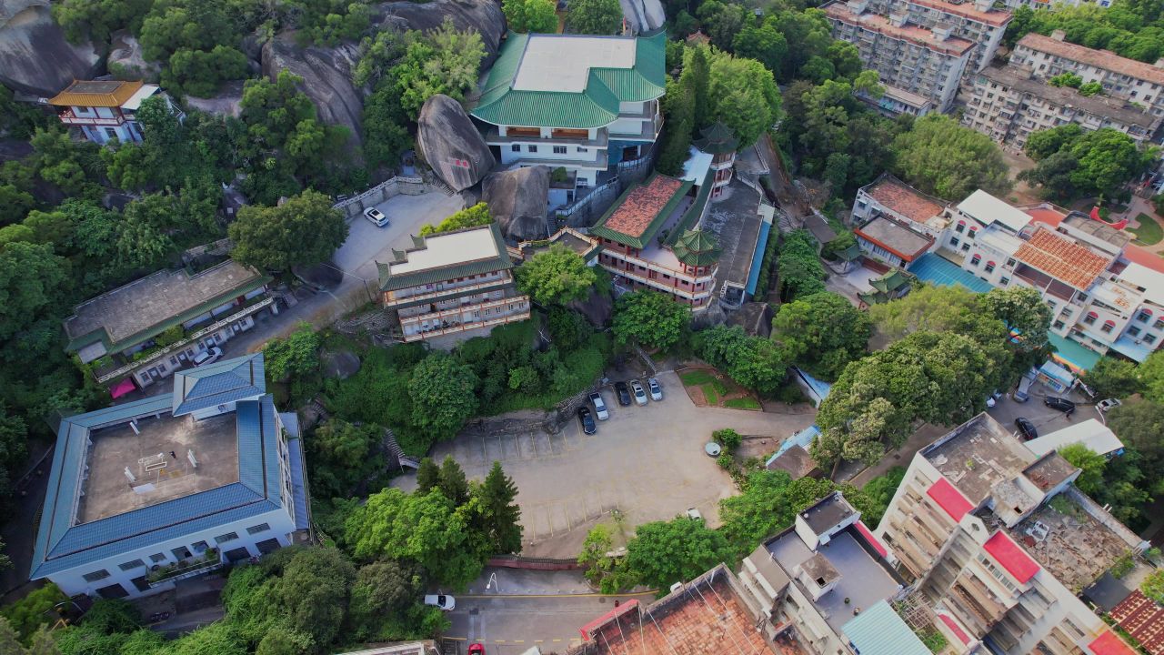 航拍厦门虎溪禅寺 7