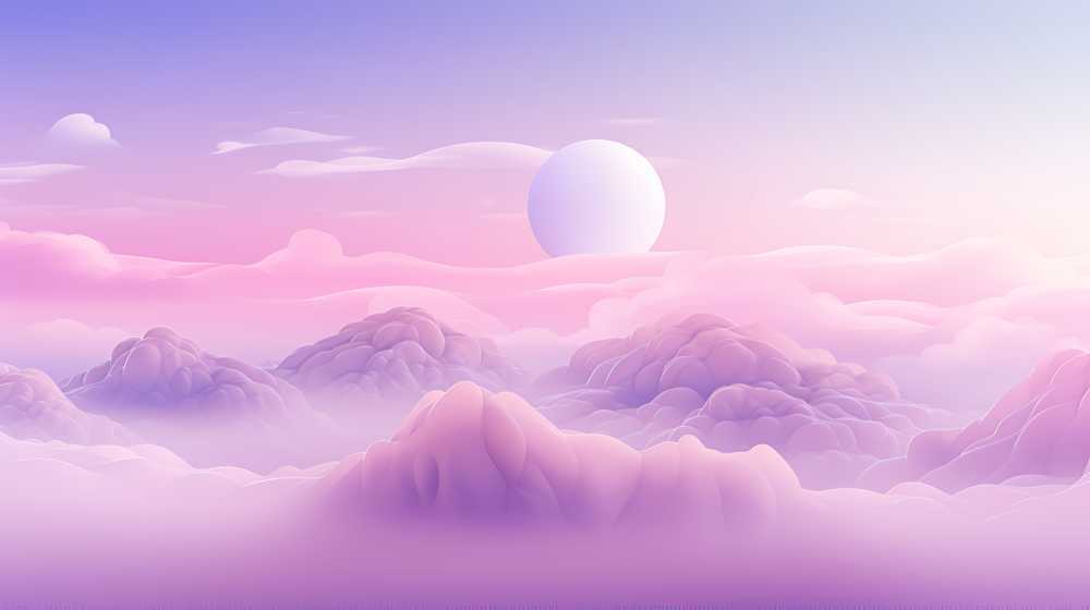 紫色唯美背景画面