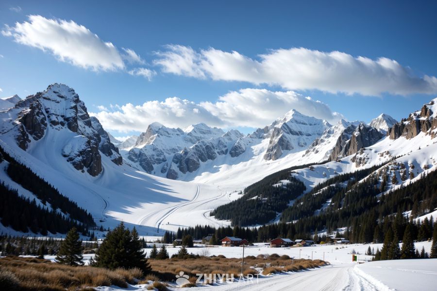 雪山 32