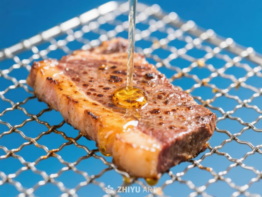 蜂蜜浇灌烤肉，美味诱人