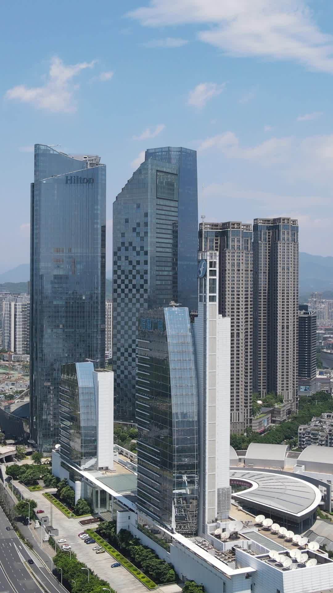 现代都市天际线