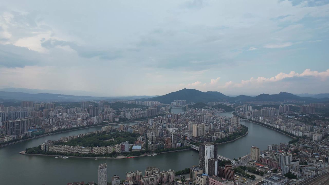 航拍广东韶关