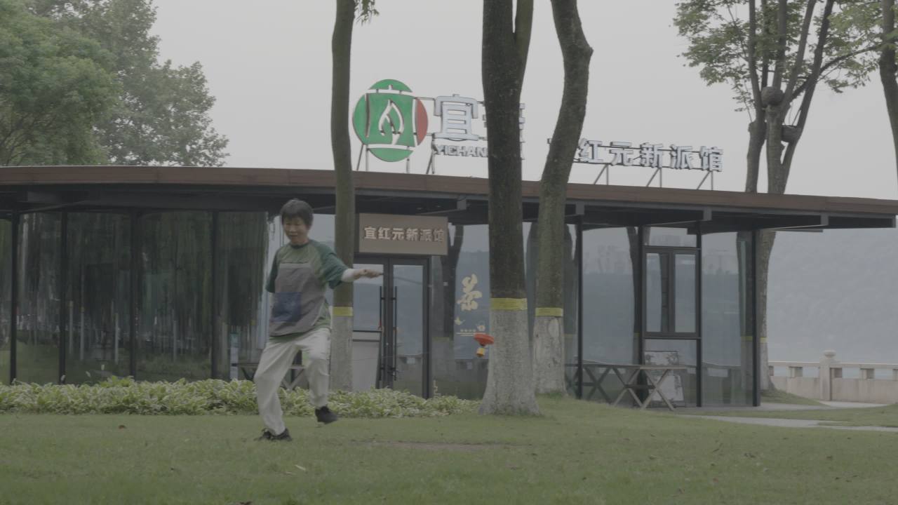 公园飞盘时光