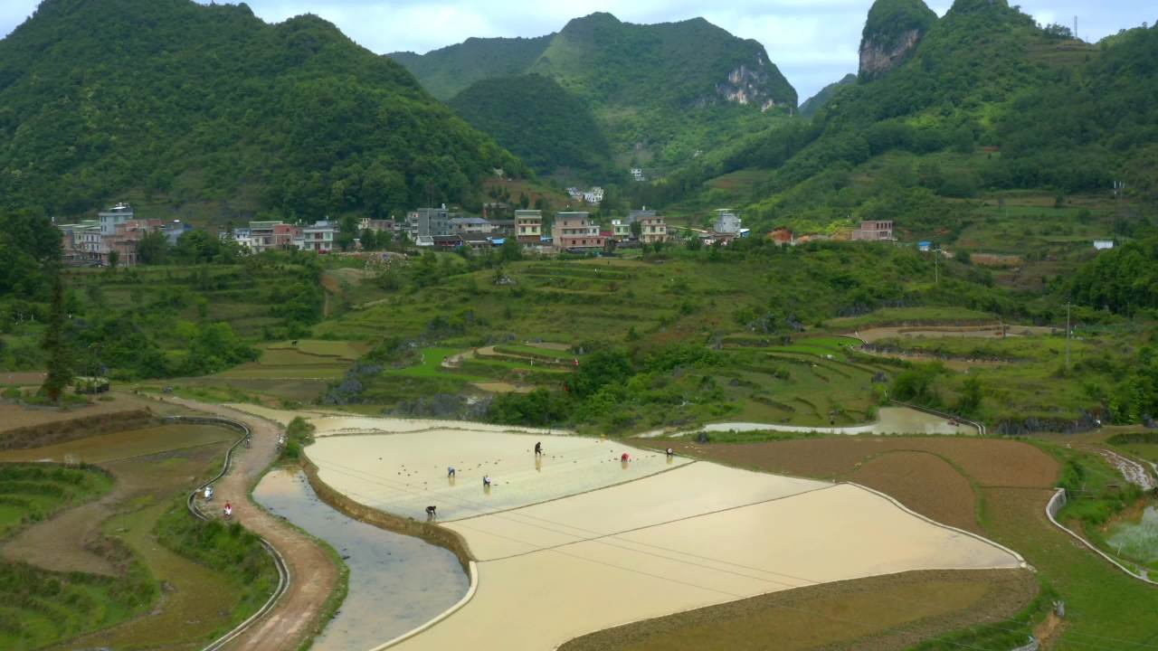 山水间的农耕生活