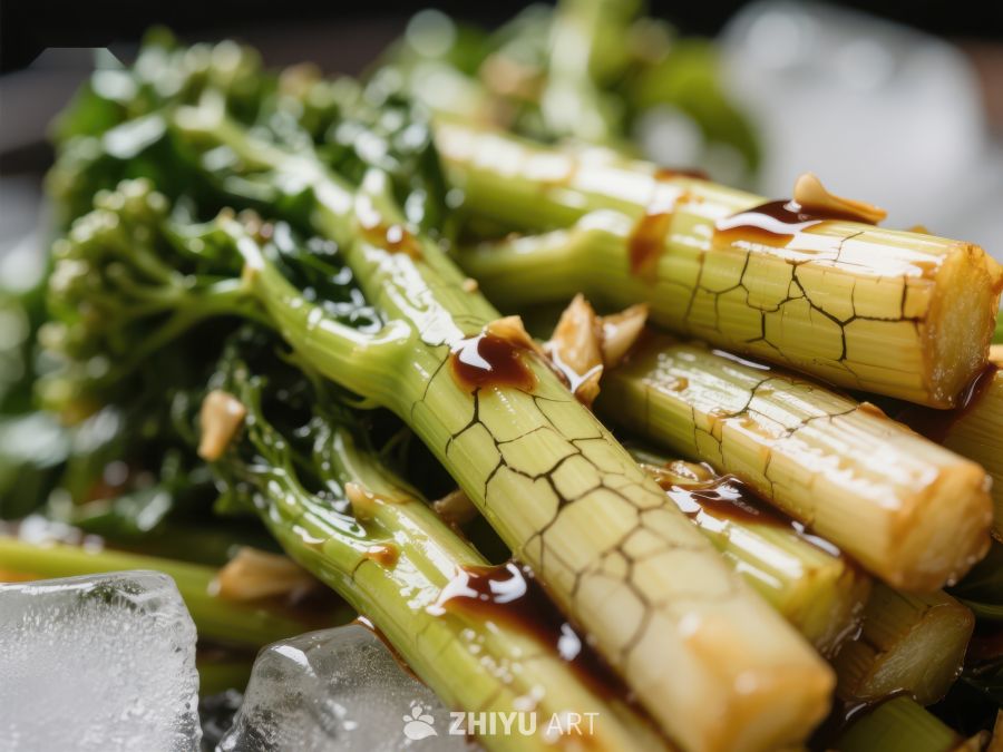 冰镇芥兰配酱油 29