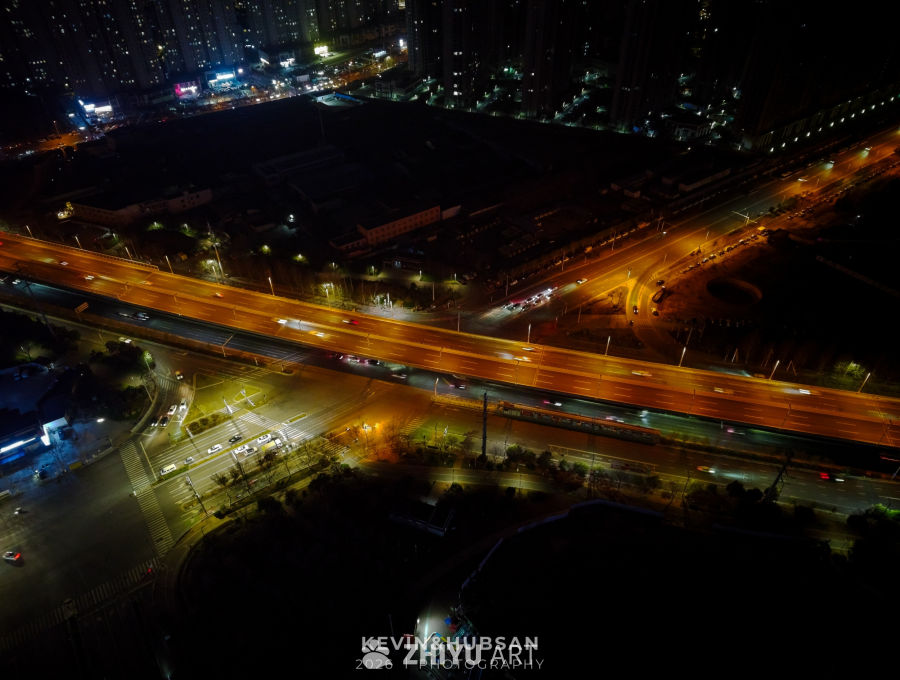 郑州的夜景也不错！