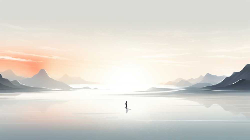 浅色唯美背景艺术图