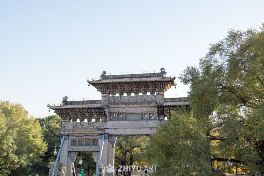 沈阳清昭陵石牌楼