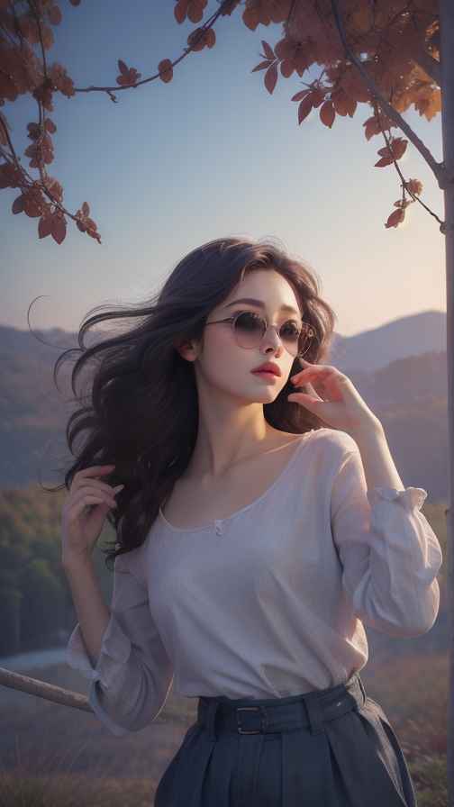 吊带衫女孩