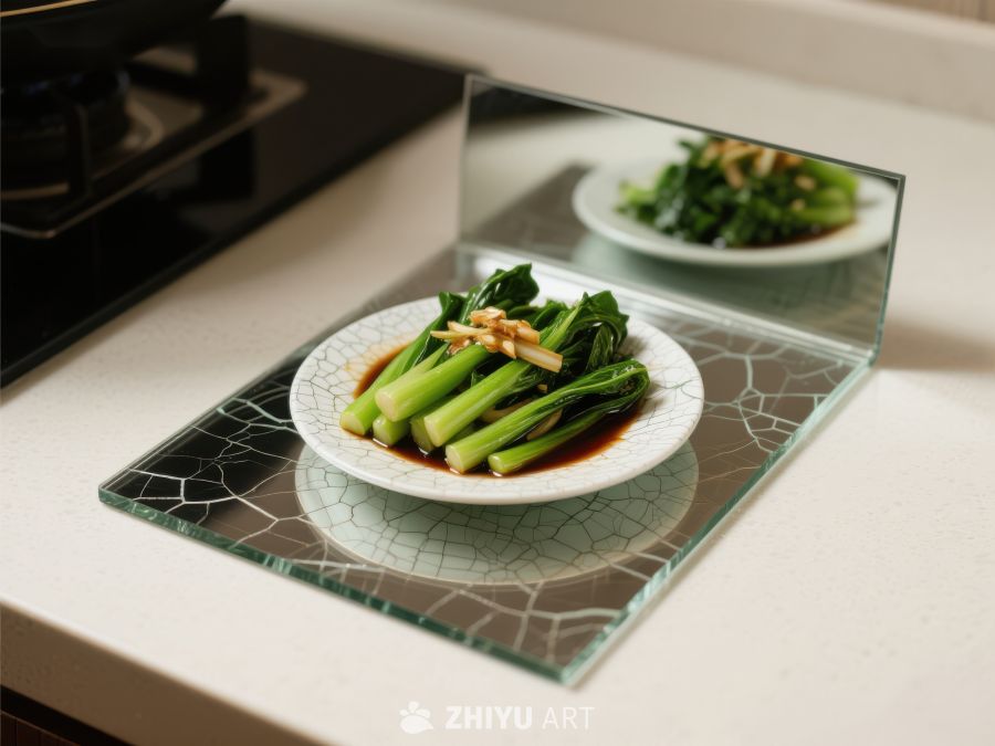 清炒时蔬摆盘，简约厨房美食 1182