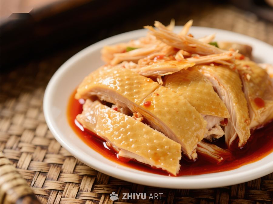 香辣口水鸡，美味诱人 1590