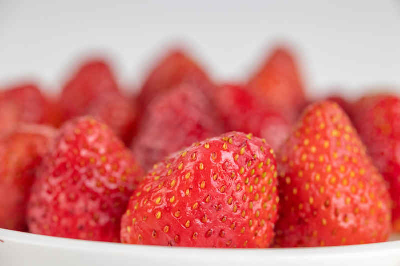 新鲜草莓水果实拍 41