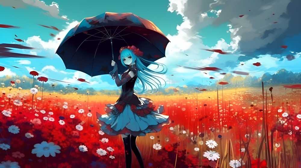 女孩和伞的故事